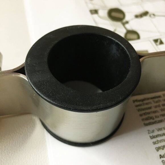 BLOMUS 🍷 29-Inch Stainless Steel Wall-Mounted Wine Bottle Holder - Picture 9 of 16